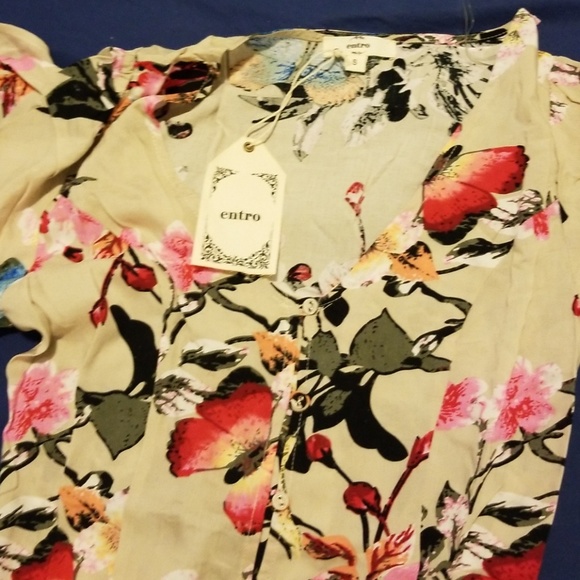 💦 SAND FLORAL DRESS-101 - Picture 5 of 5